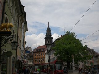 Lädt zum Verweilen ein: Freiburg-City