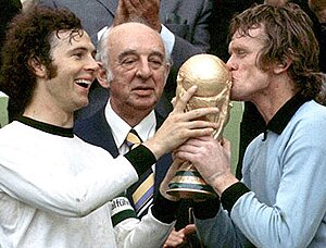 Weltmeister 1974: Franz Beckenbauer, Sepp Maier